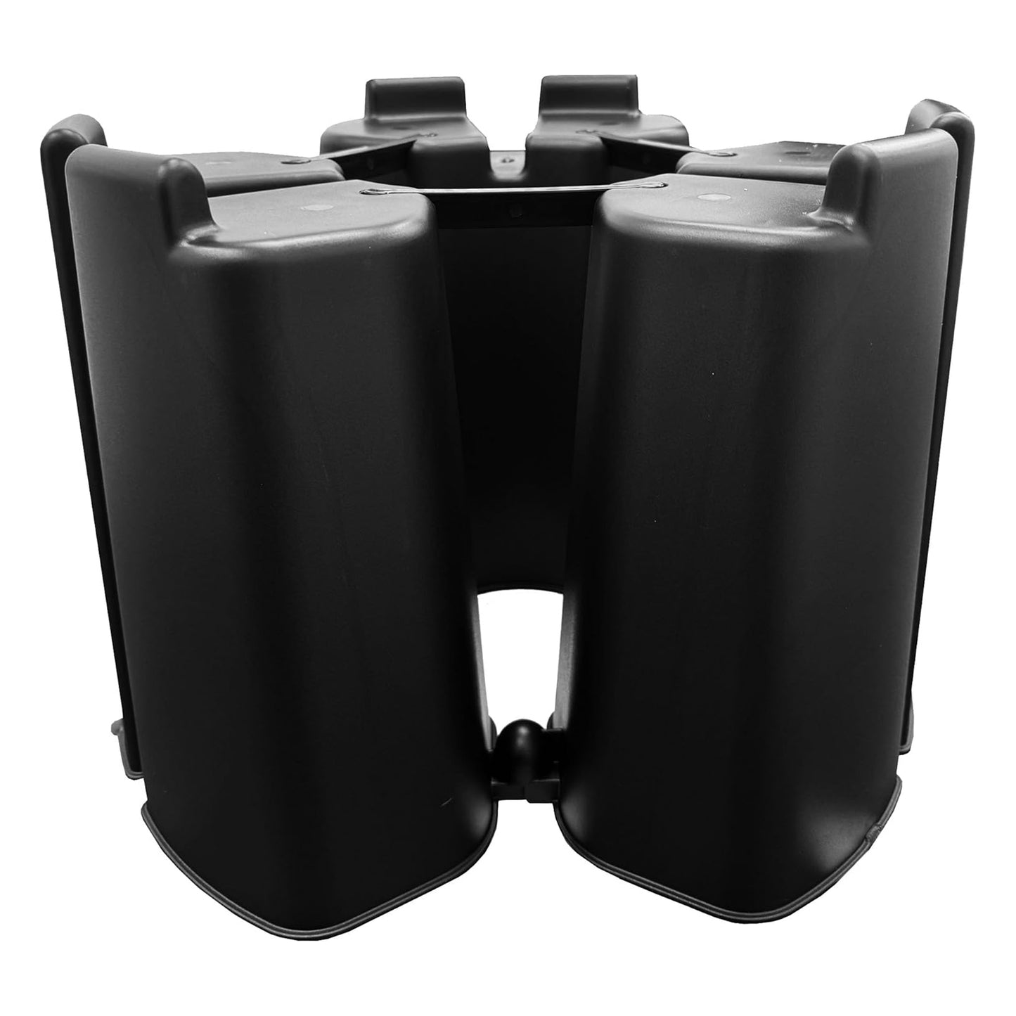 2 x 100L Black Traditional Rainwater Barrels Complete With Lids, Taps, Stands & Filler Kits