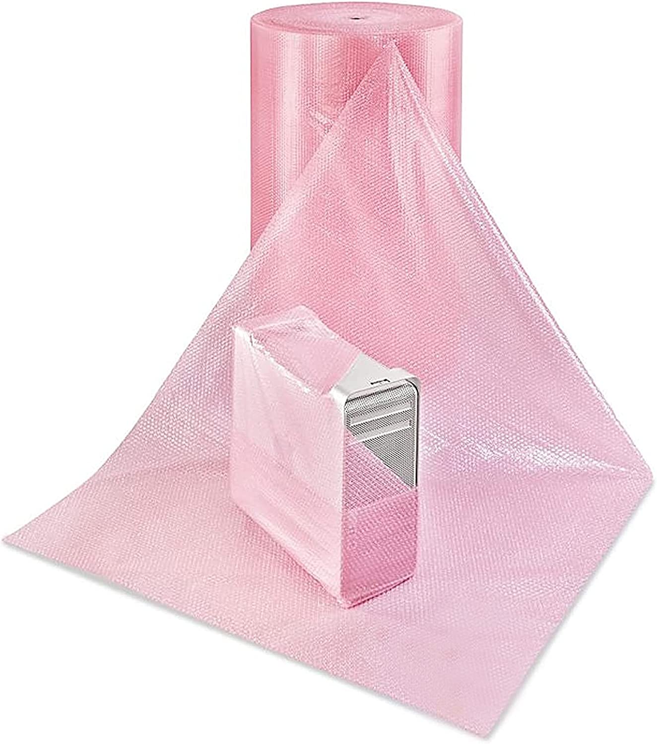500mm x 100m Protective Pink Anti Static Bubble Wrap Rolls