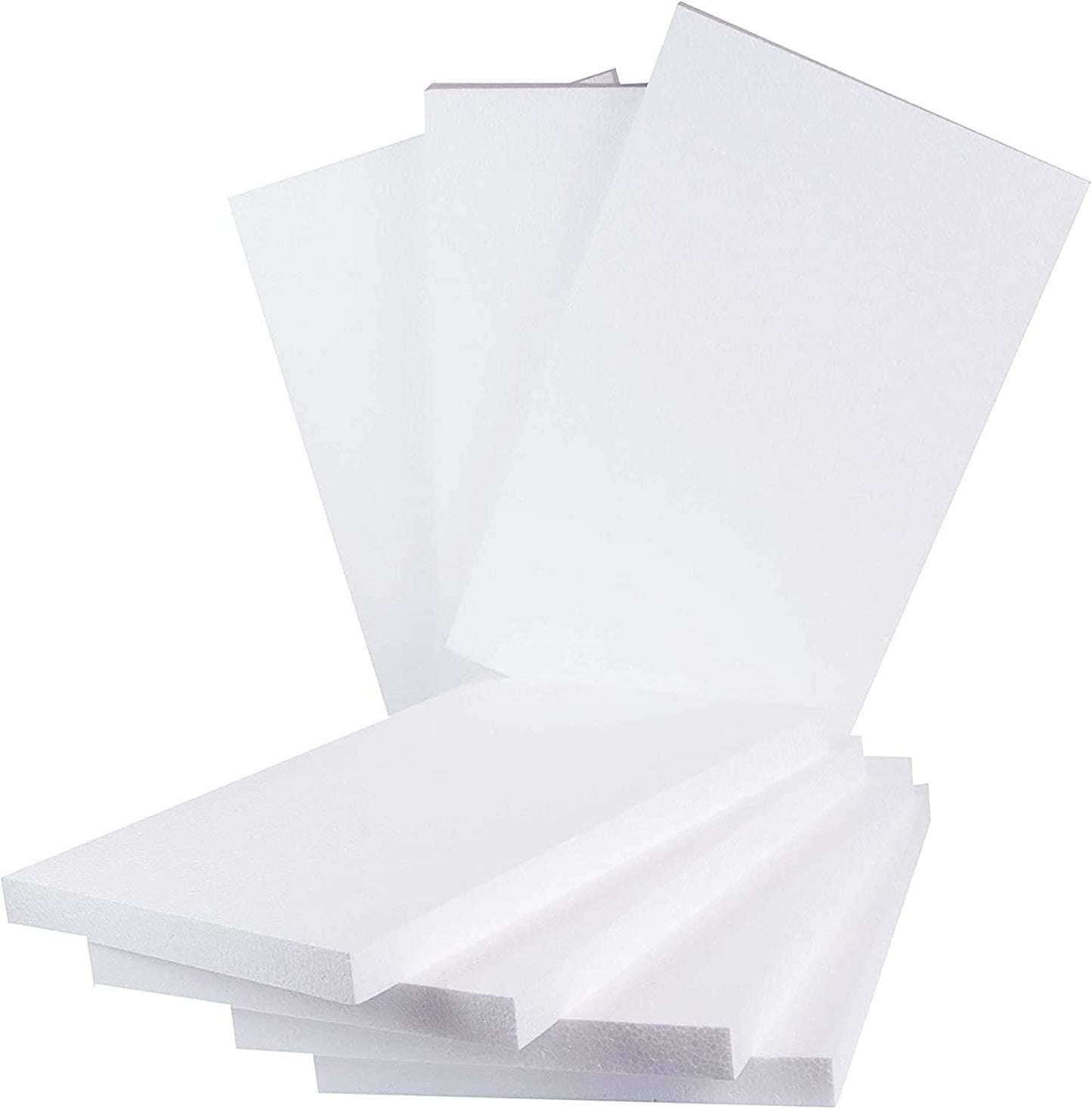 600 x 400 x 10mm Polystyrene Expanded White Rigid Insulation Foam Packing Sheets