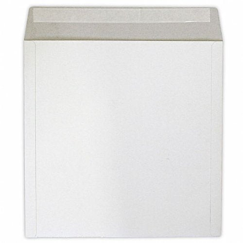 Peel & Seal White Board Strong 13" (340x340mm) Record Mailers