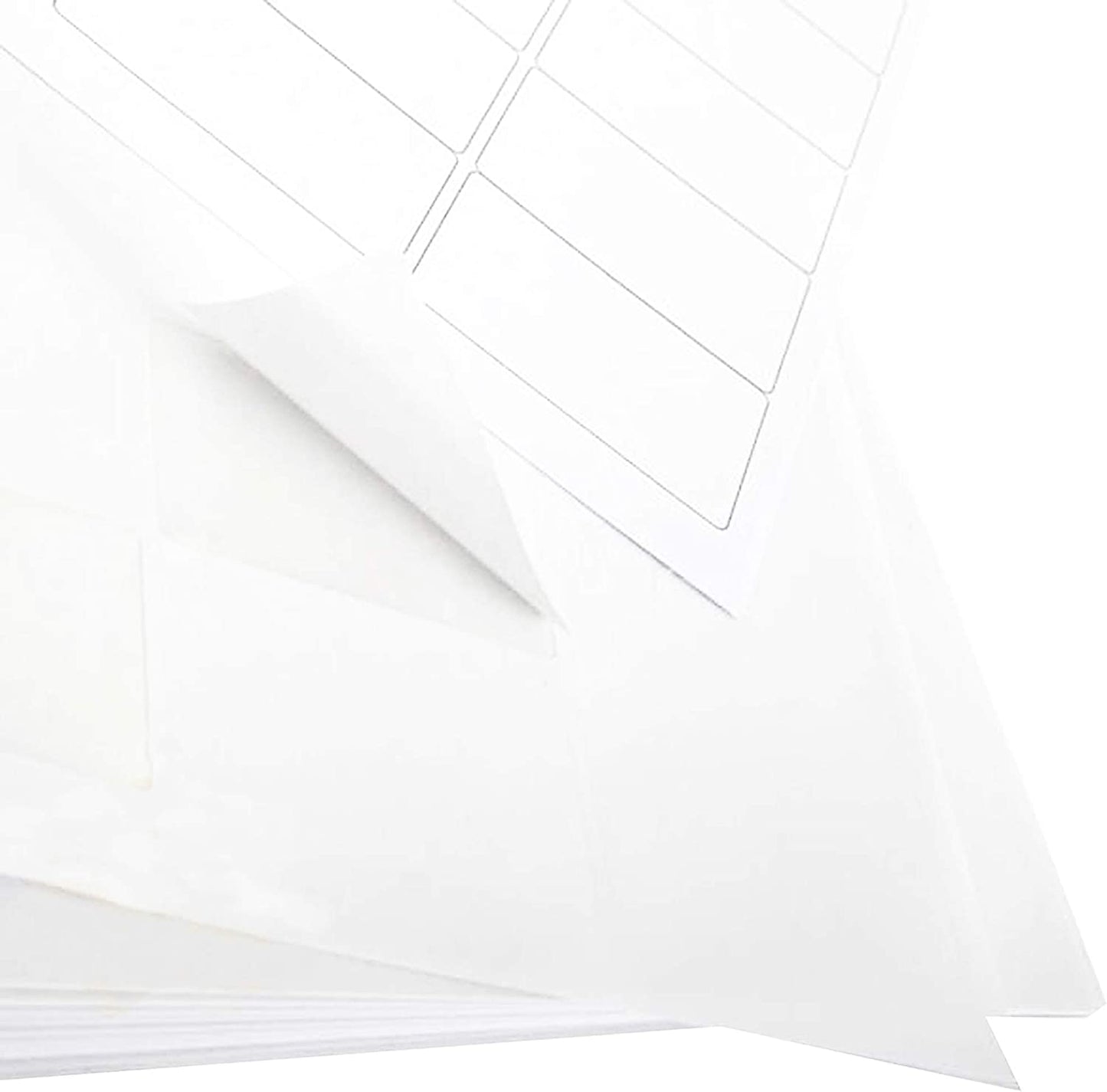 A4 Plain White Self Adhesive Blank Address Shipping Labels