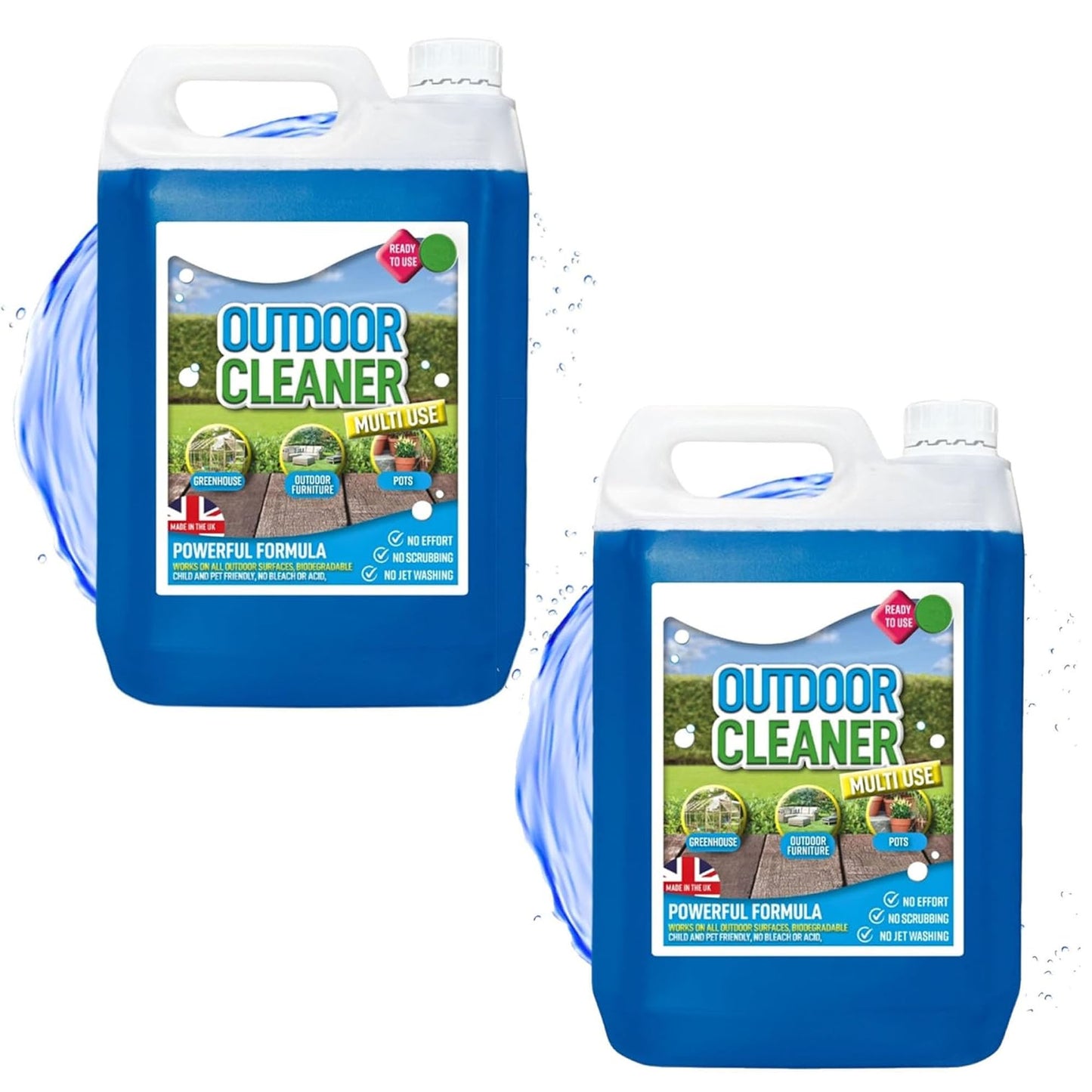 2.5 Litre Ready To Use Outdoor Cleaner For Paths, Patios, Driveways, Greenhouses & Flowerpots