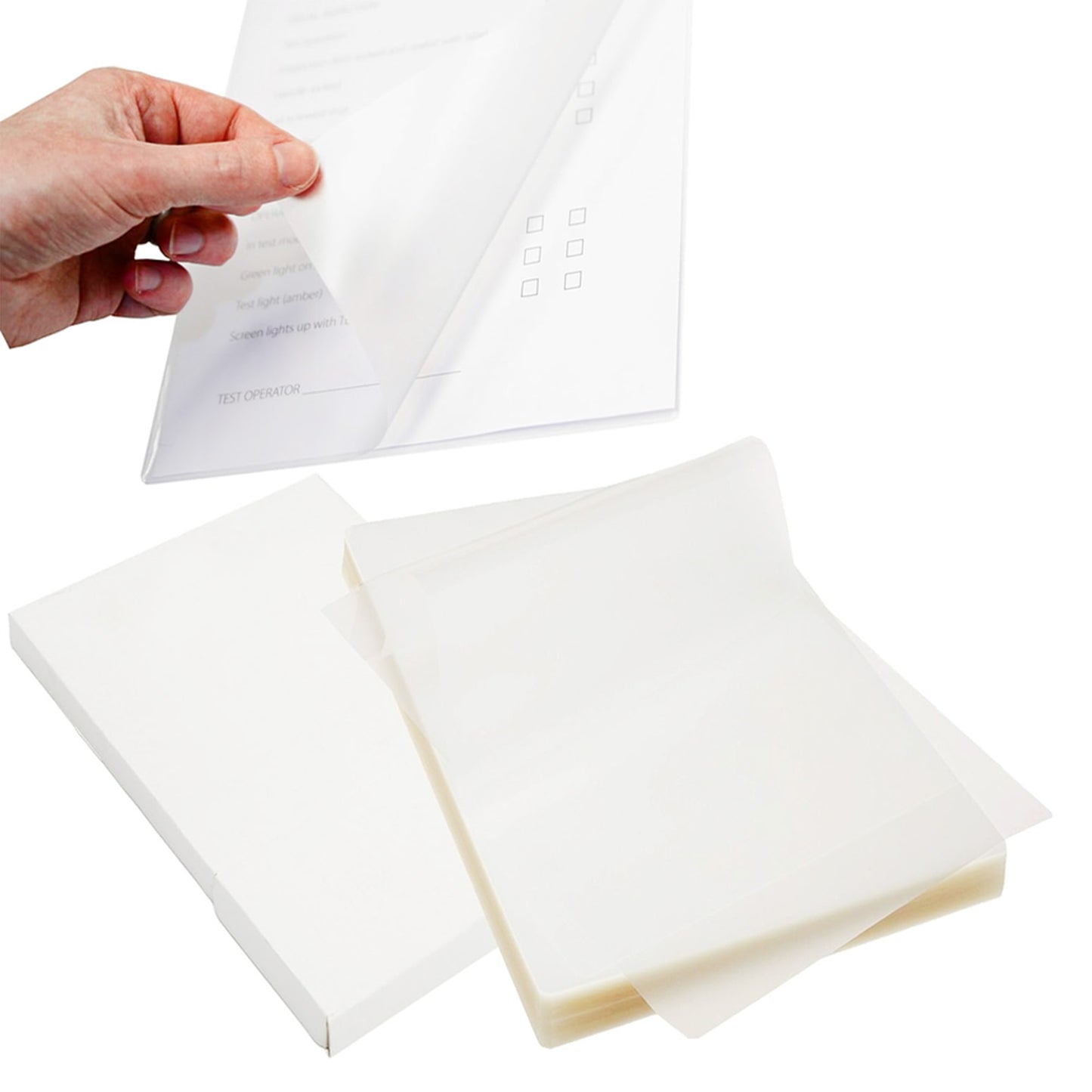 150 Micron A3, A4 & A5 Gloss Finish Laminating Pouches for Home Office Schools Preserve Certificates & Documents