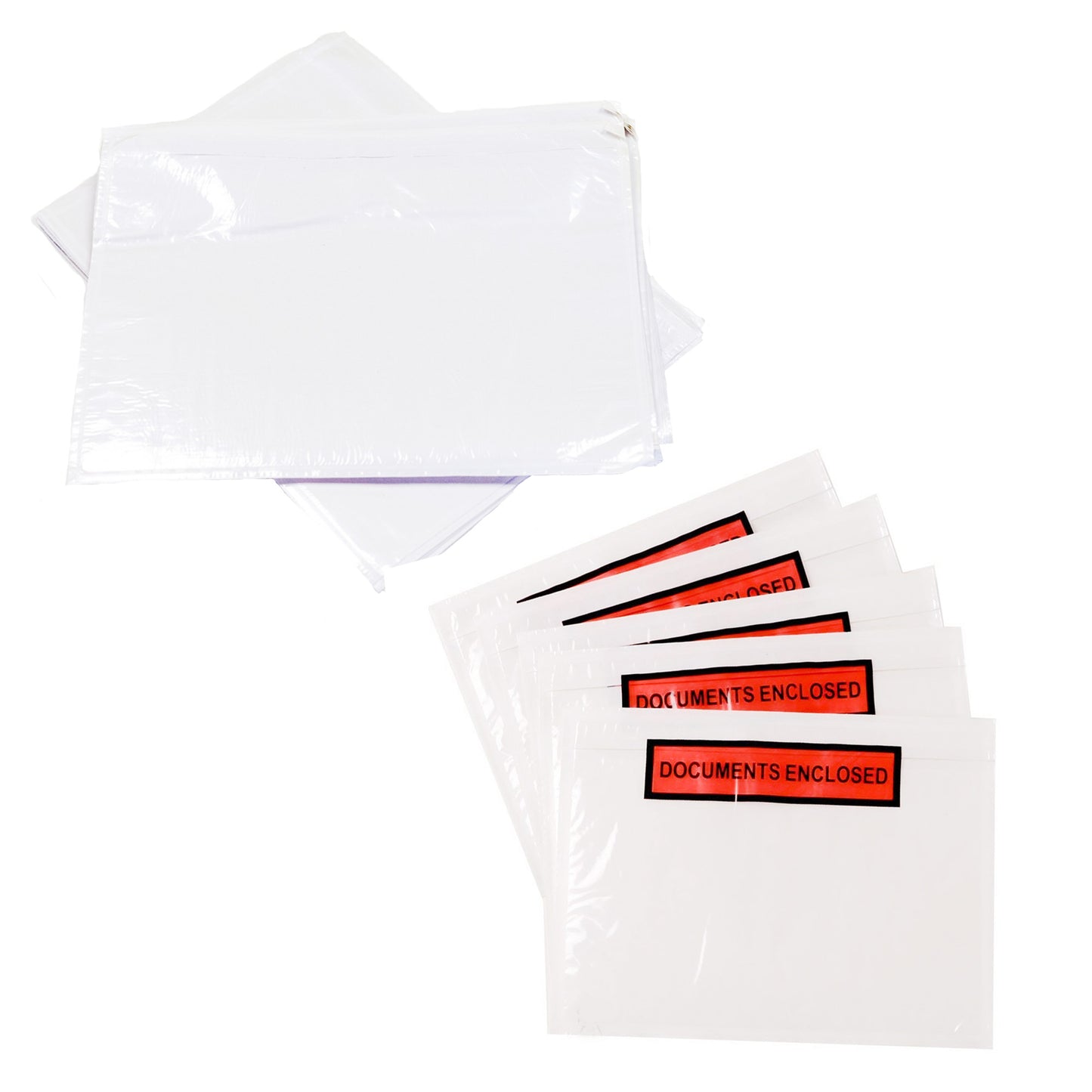 Self Adhesive Document Enclosed Wallets