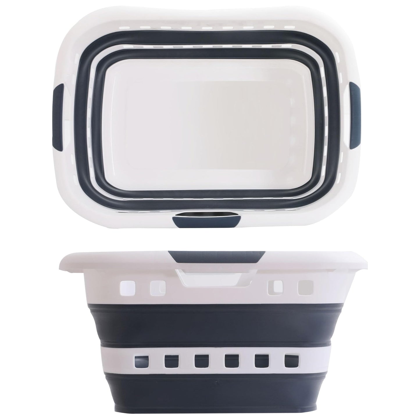 Foldable Pop Up Multi-Purpose 45L Collapsible Laundry Basket Space Saving Washing Tub