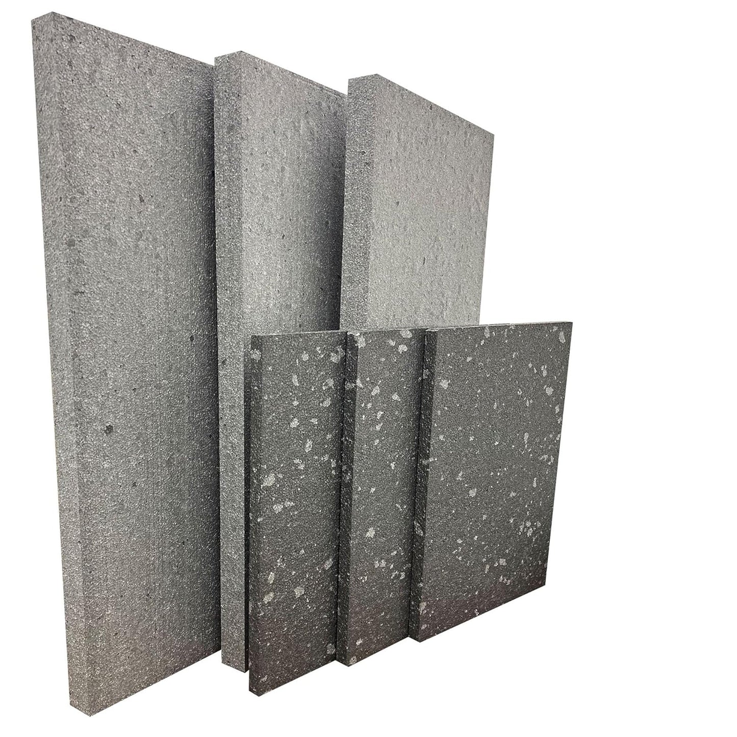 Grey 600 x 400 x 25mm Rigid Expanded Polystyrene (EPS) Strong Grey EPS70 SDN Protective Insulation Large Thick Foam Sheets