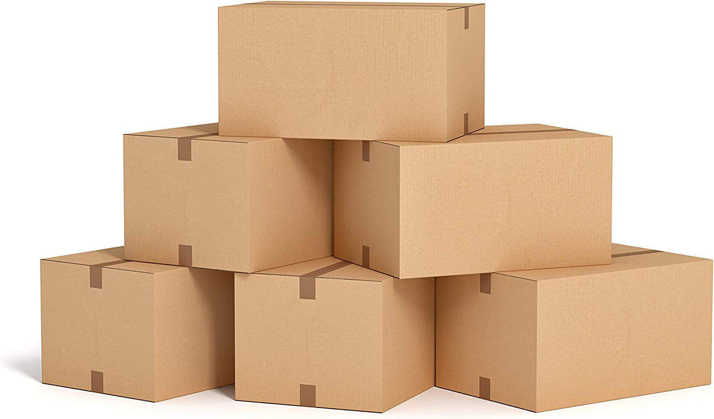 Selection Of Strong Single Wall Cardboard Shipping Storage Packing Boxes