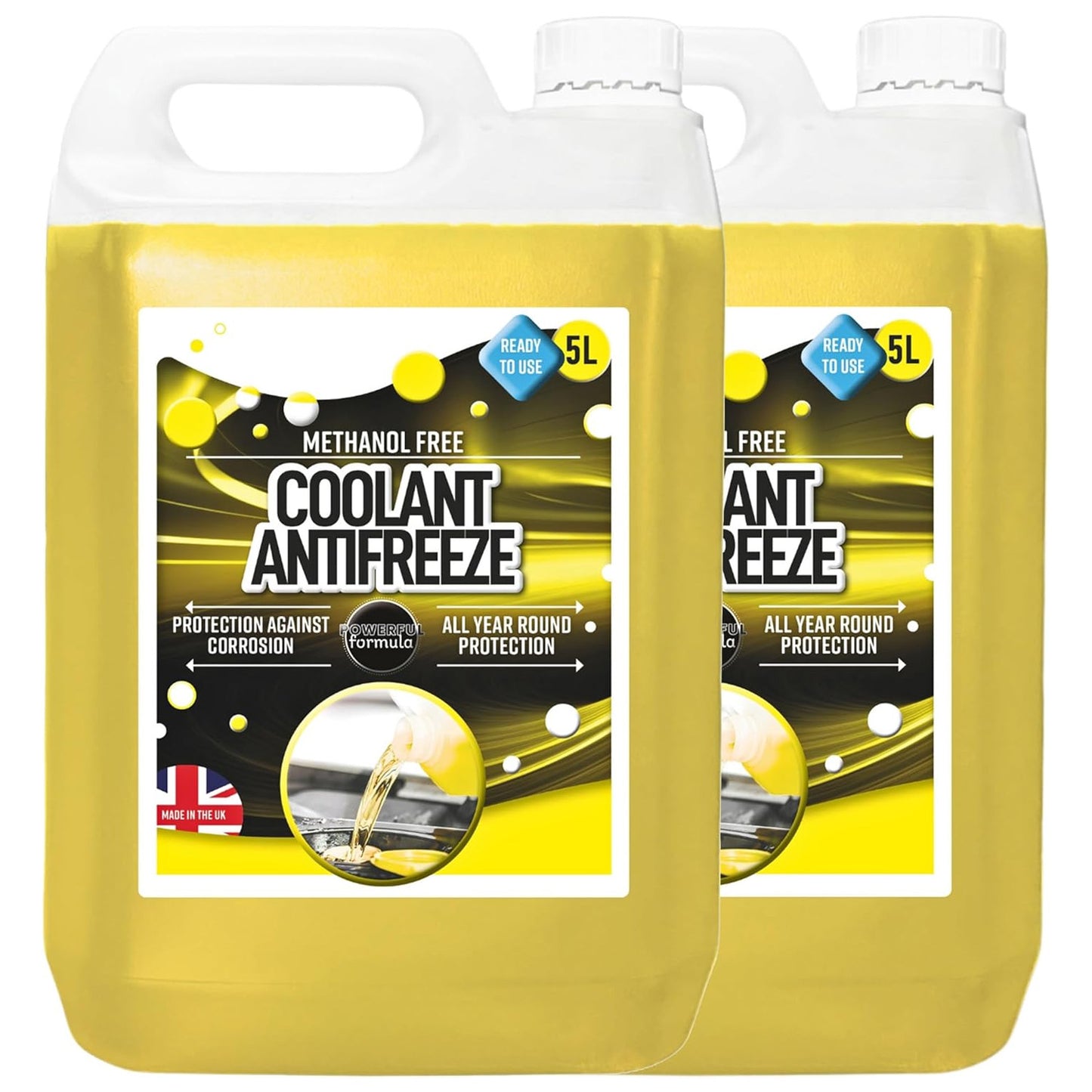 5L Coolant Antifreeze Engine Protection Powerful Formula Ready To Use