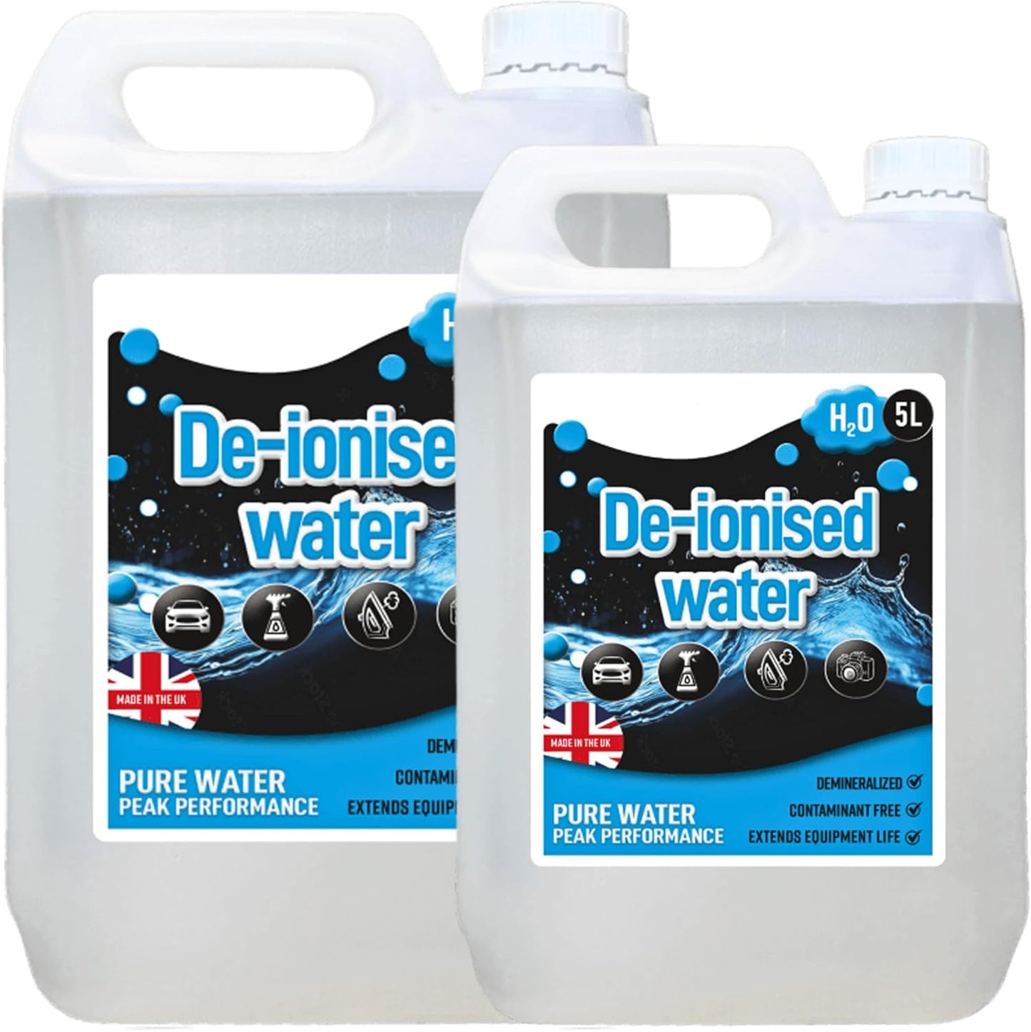 5L Deionised Distilled Water Peak Performance Extends Equipment Life