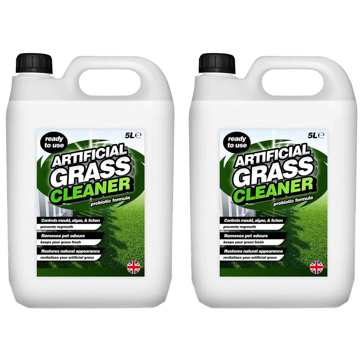 5 Litre Ready To Use Artificial Grass Cleaner Designed To Control Mould & Algae