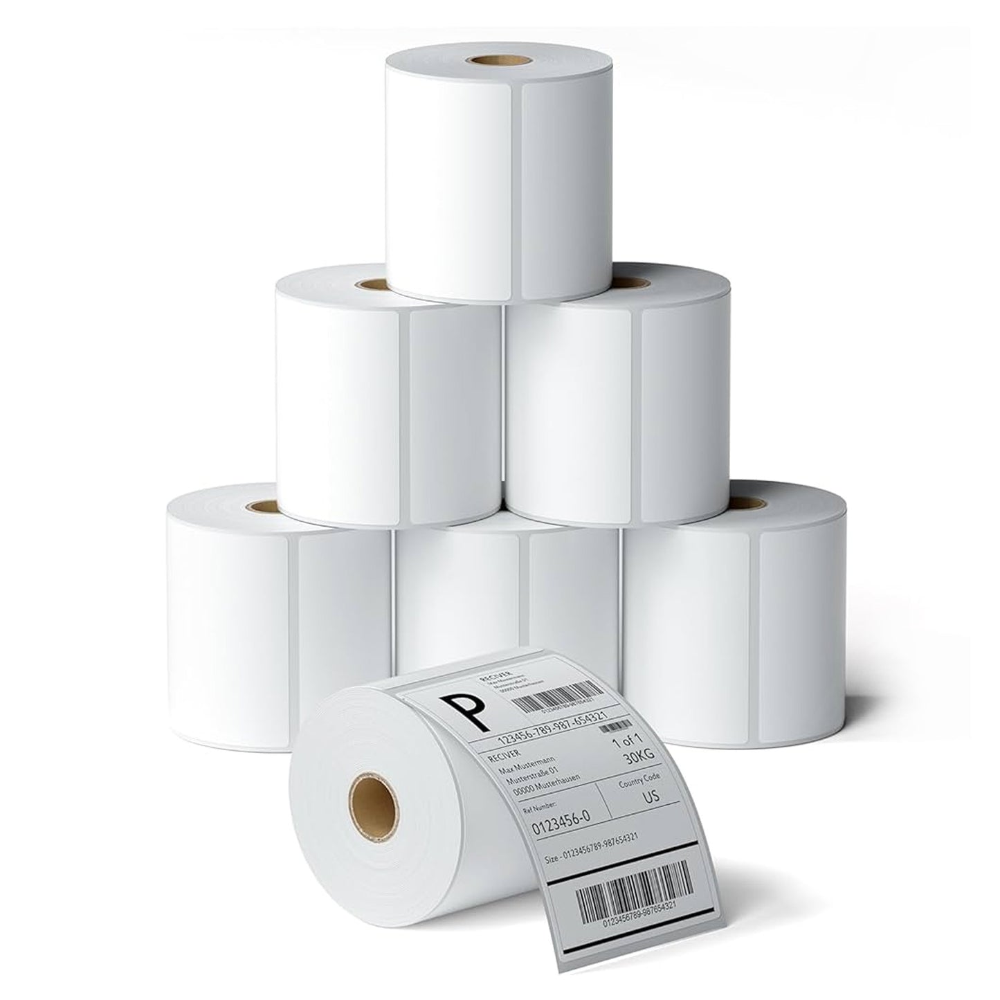 Self Adhesive 4x6" Blank Sticky Thermal Printer Address Shipping Label Rolls Eay Peal