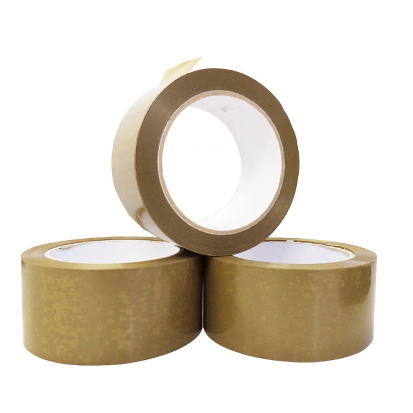 Clear & Brown Low Noise Tape 50mm X 66m Strong Sticky Packaging Parcel Tapes