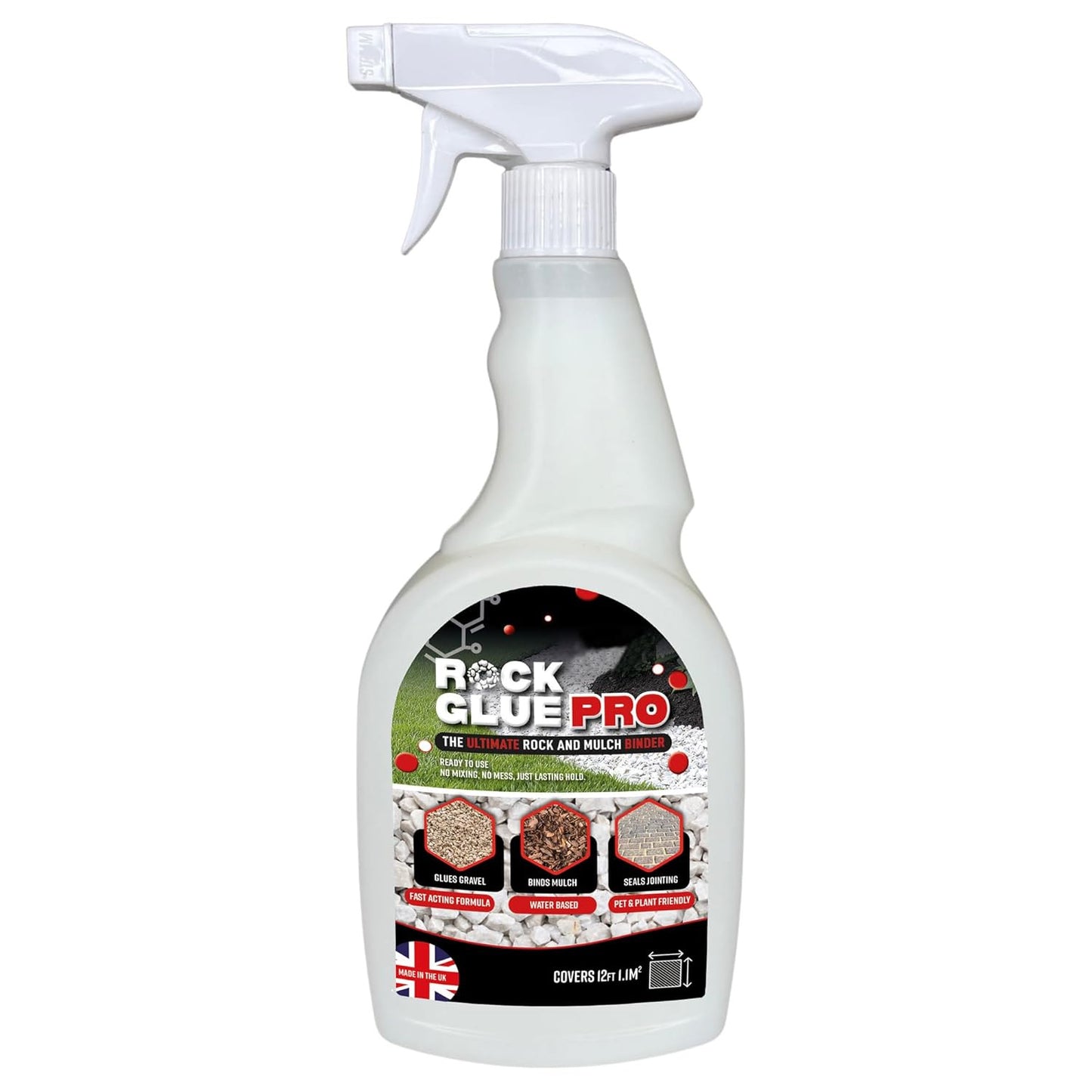 Range Of Rock Glue Joiner & Sealer Perfect For Landscaping & Bonding Bark, Stones & Mulch