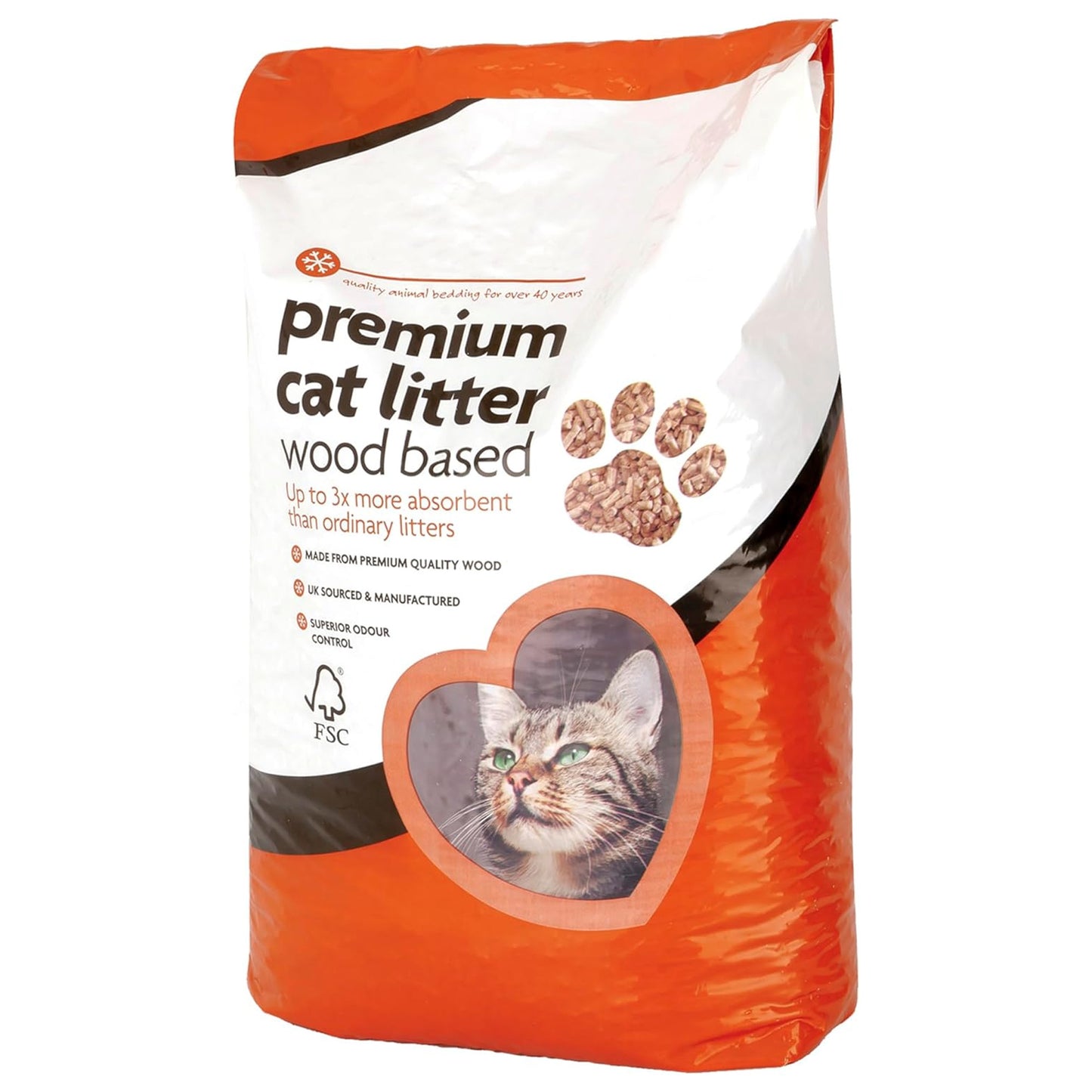 Extra Soft Easy To Use Premium Cat Litter Ultra Absorbent Odour Control Bedding For Comfort