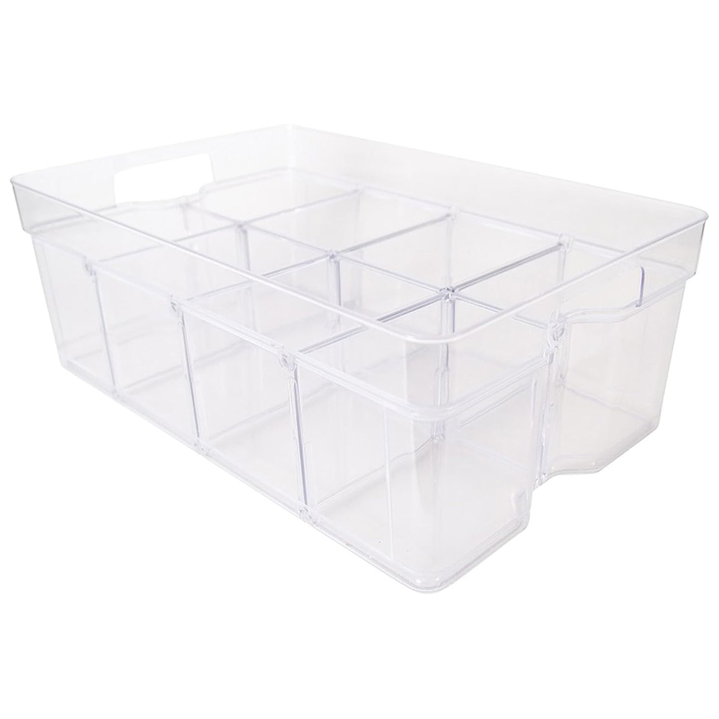 Adjustable & Stackable Storage Organisers With Modular Compartments For Crafts & Beads