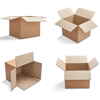 Selection Of Strong Double Wall Cardboard Packing Storage Shipping Boxes