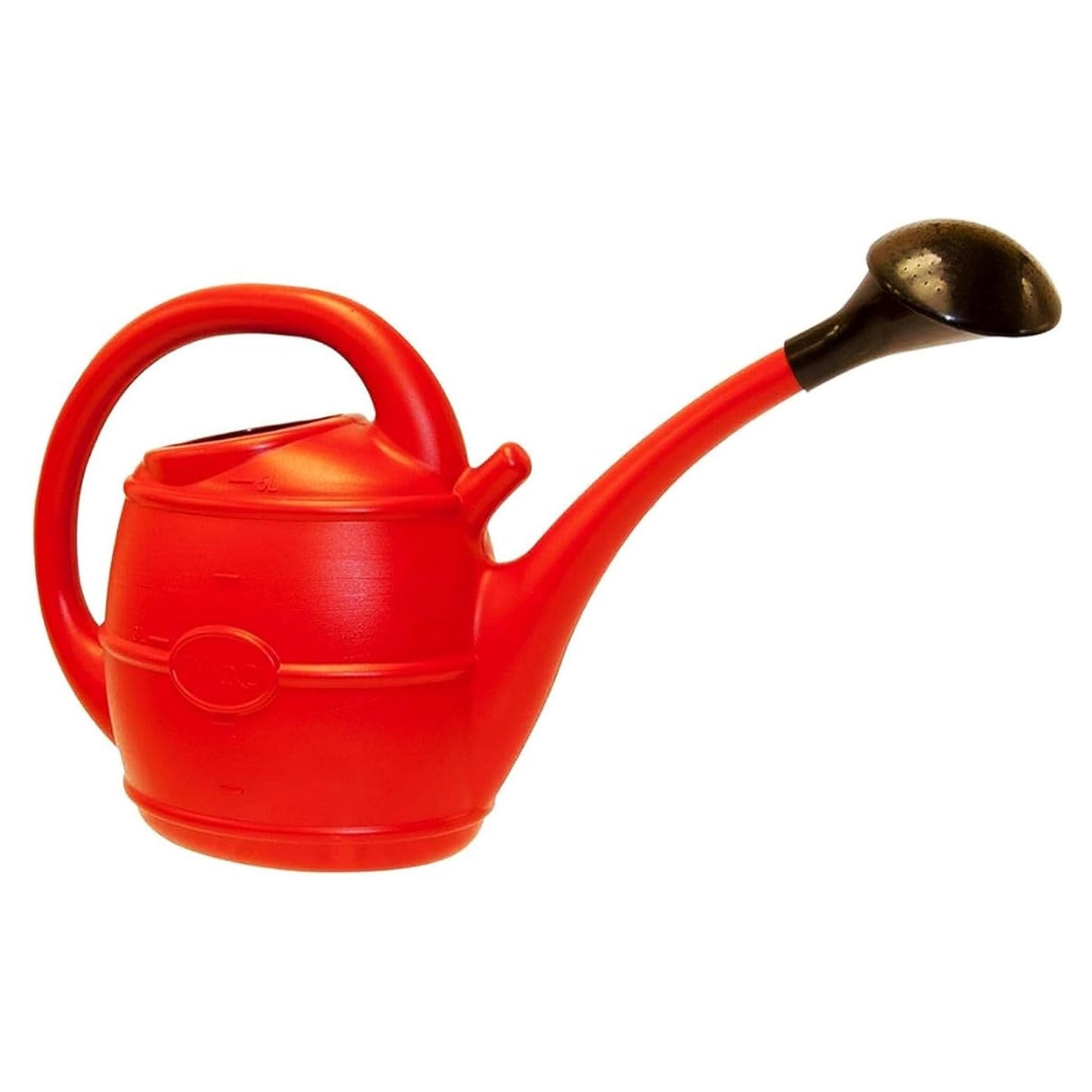Red or Green Lightweight 10 Litres Garden Watering Can With Sprinkler Rose Head For Flowers & Plants