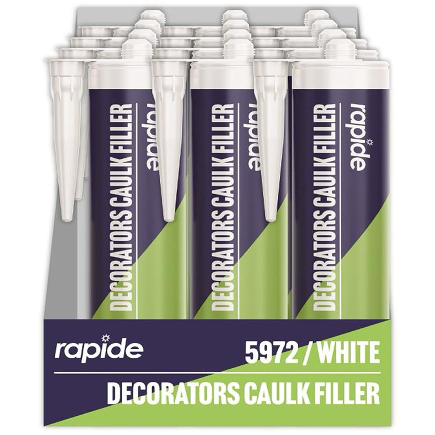 Easy To Apply Cartridge Decorators Caulk Filler Sealant For Filling Gaps & Cracks