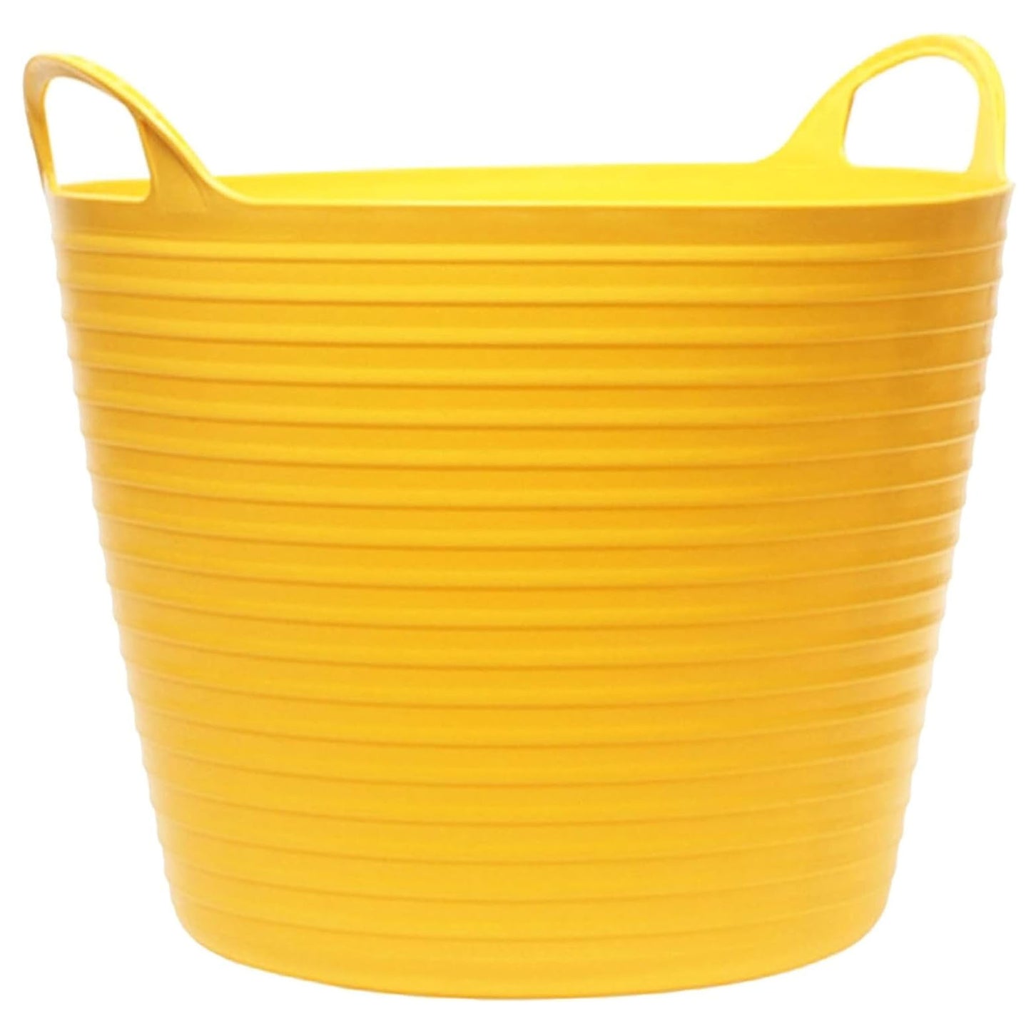 3 or 6 Mixed 40 Litres Strong Robust Flexi Tubs Multi Purpose Garden Storage Container Buckets Assorted Colours