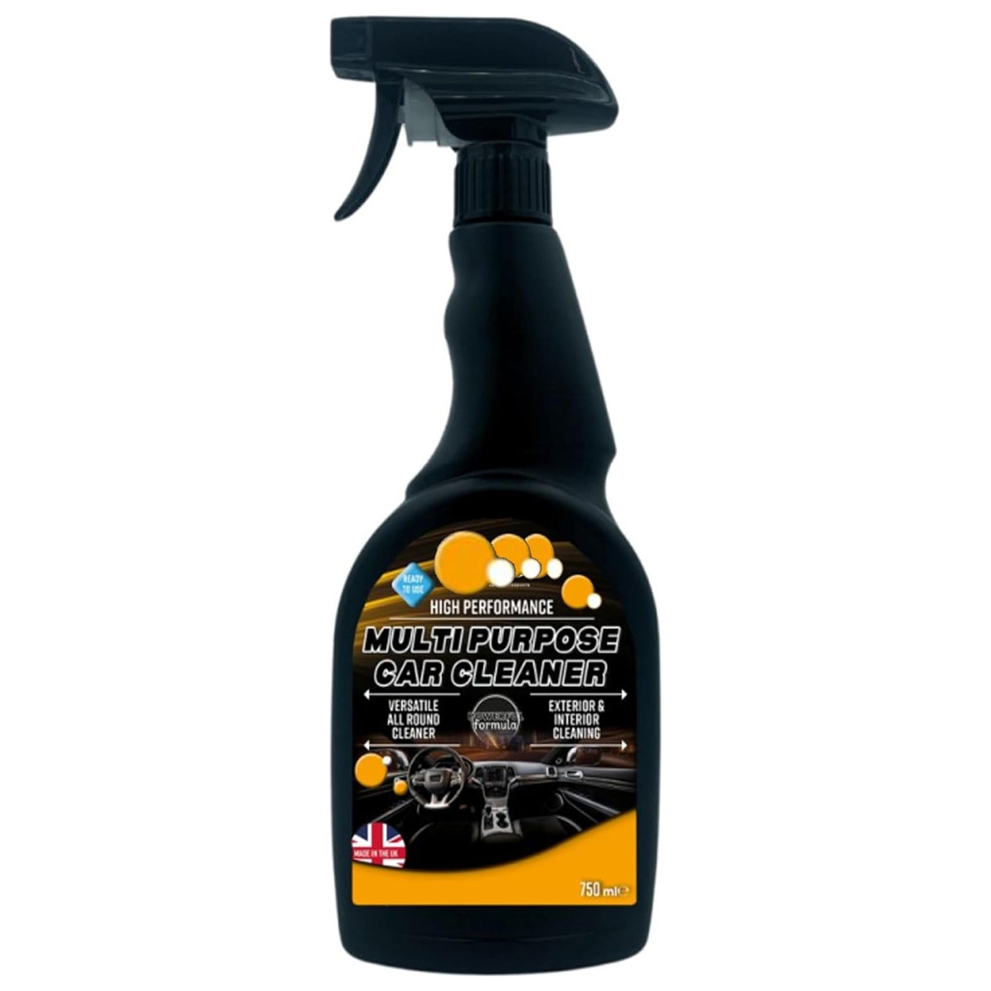 High Performance Multipurpose 750ml Range Of Automotive Trigger Spray Bottles For Cars, Bikes & Motor Homes