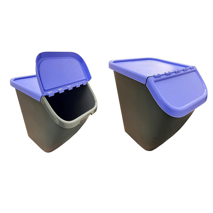 Set Of Colour Coded Pelican Home Kitchen Waste Segregation Bins