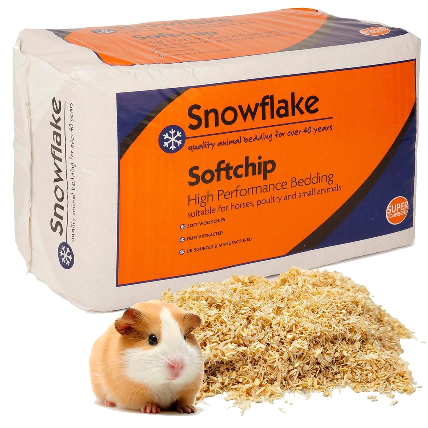 Premium Soft Dust Extracted 20kg XL Bag Of Natural Wood Great For Animals & Poultry