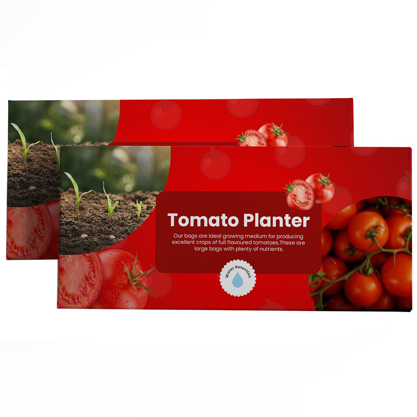 Nutrient Enriched Tomato Planter Grow Bags With Improved Water Retention For Flavoursome Tomatoes