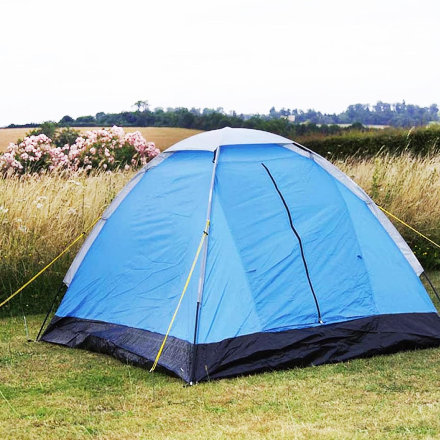 Easy To Set Up Traveling Waterproof & Windproof 2 Persons Camping Tent With Zip Door