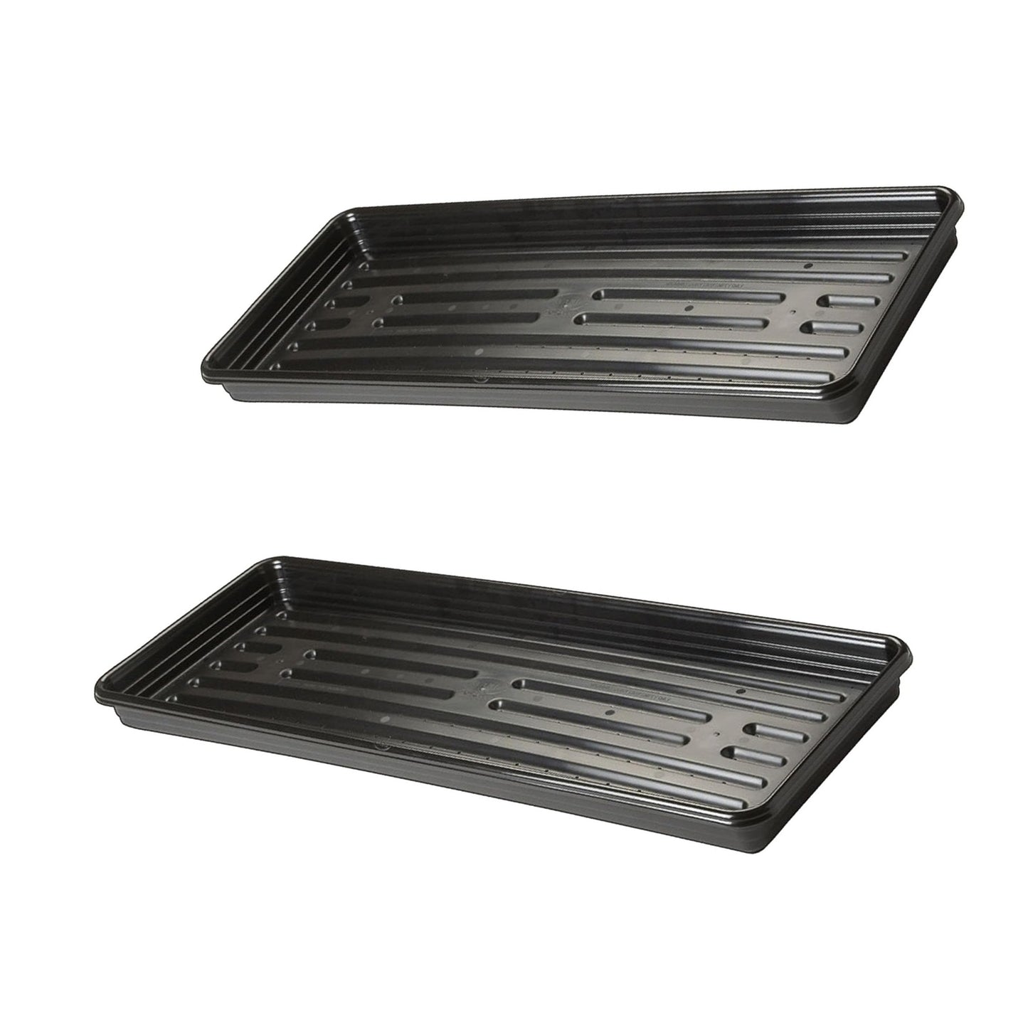 Strong Black Flower Plant Trays Easy To Handle Multi Use Ideal For Gardens & Greenhouses