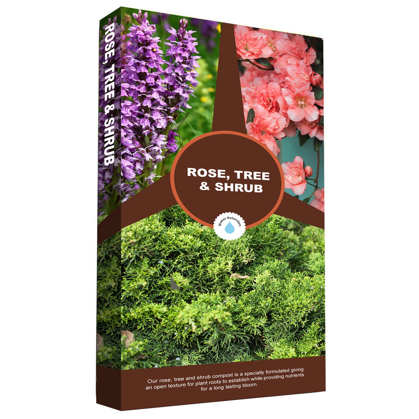 60L Rose Tree & Shrub Compost For Small & Large Plants Gardening Compost