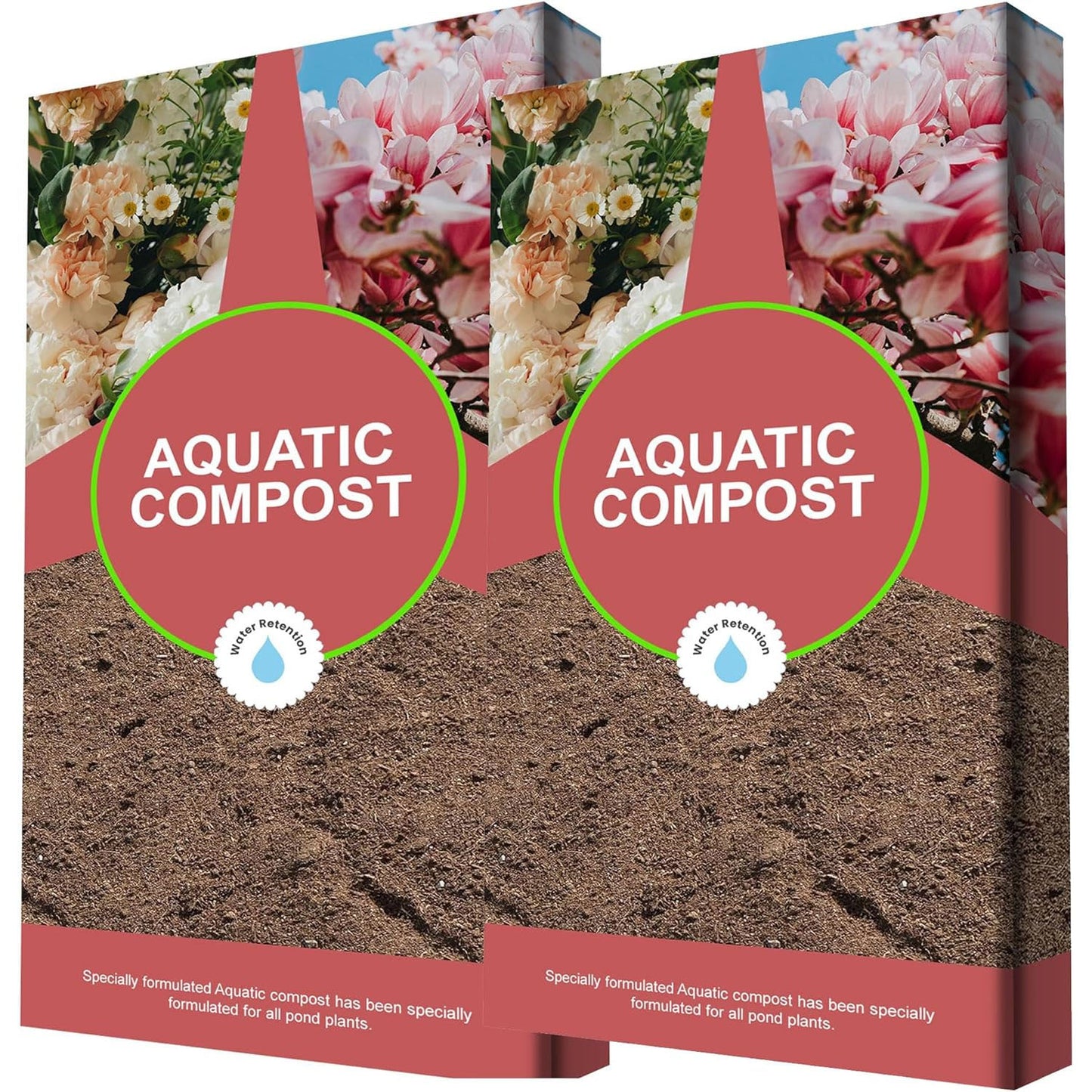 Nutrient Rich 20 Litre Aquatic Compost With Loam & Grit Perfect For Floating, Submerged & Marginal Water Plants