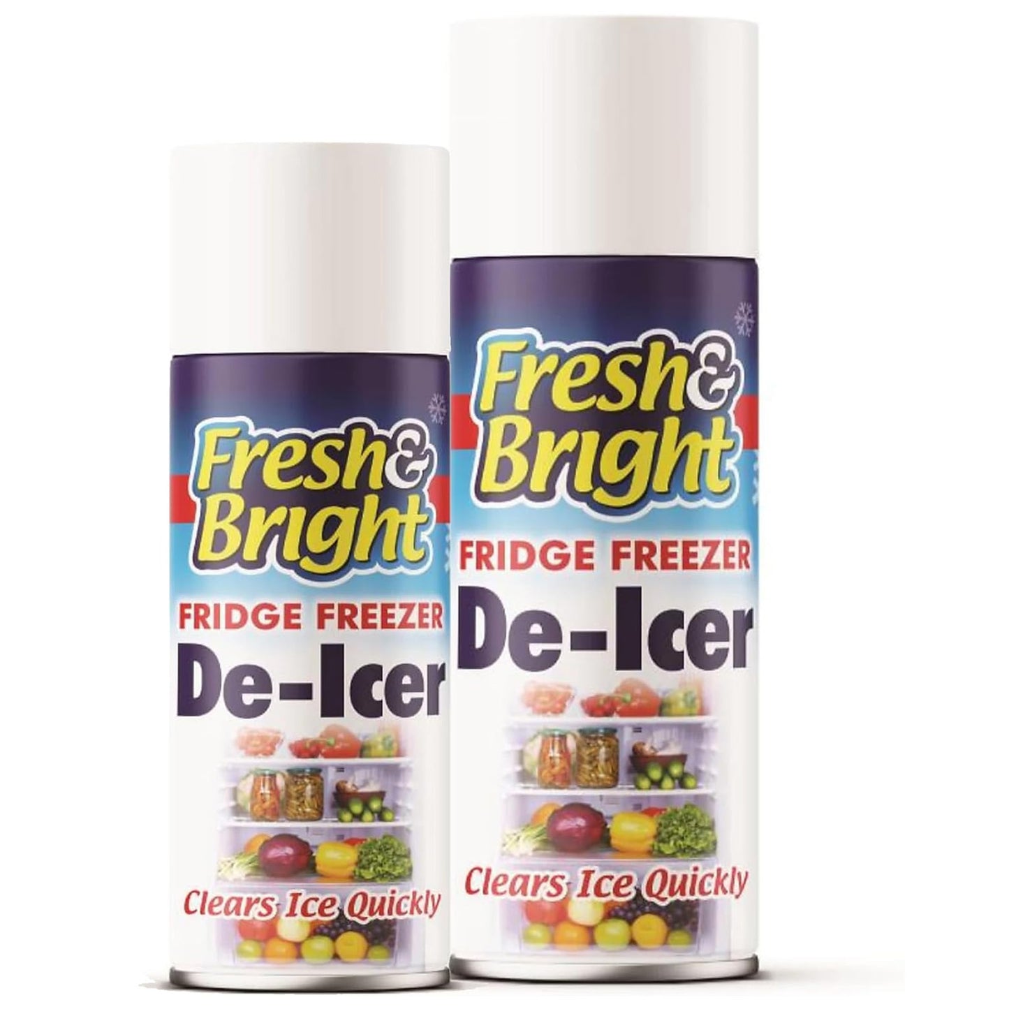 200ml Anti Bacterial Fridge Freezer De_Icer Clears Ice Quickly Removes Frost & Ice