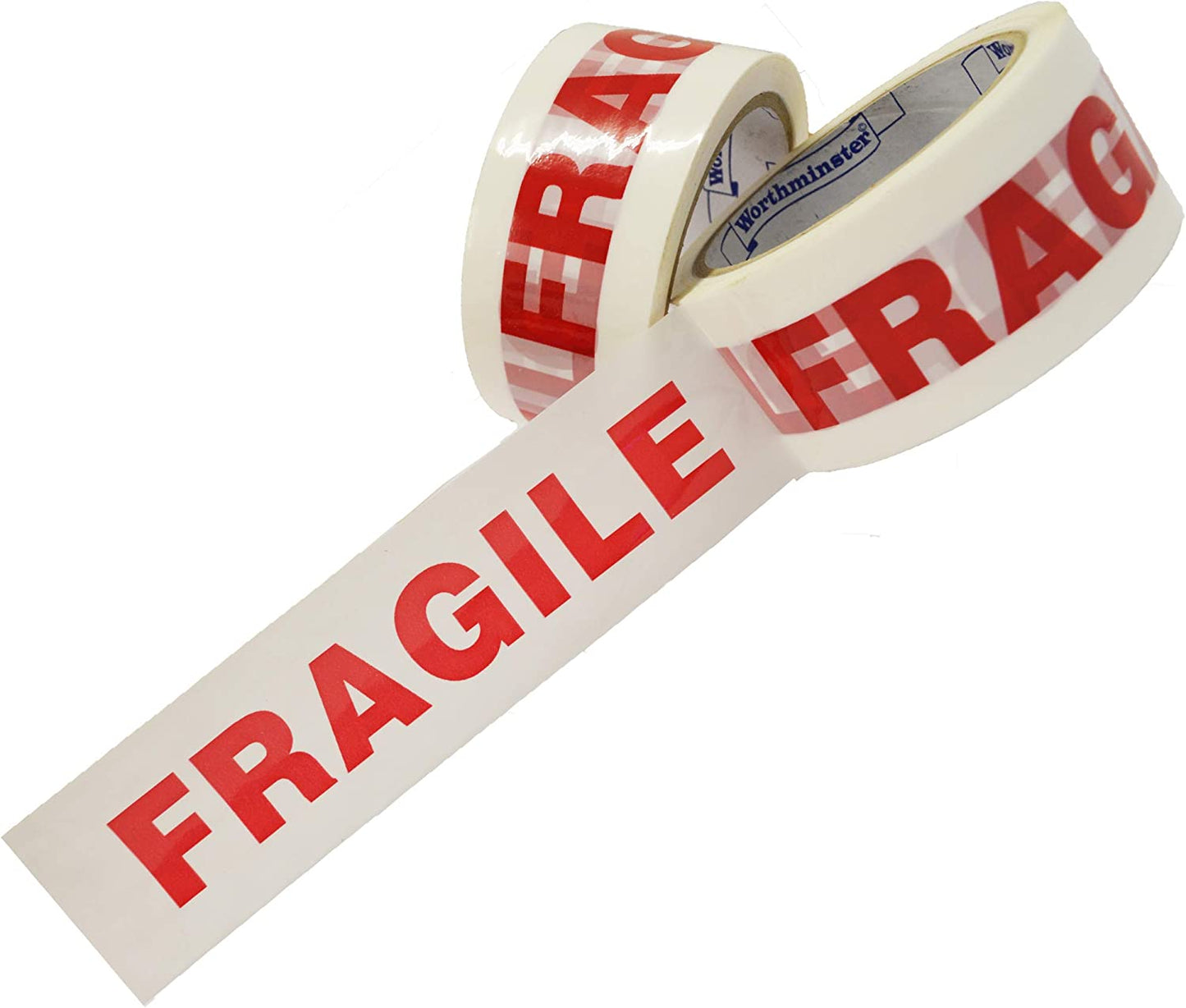 Clear Brown & Fragile Printed 50mm x 66m Strong Sticky Packaging Parcel Tapes
