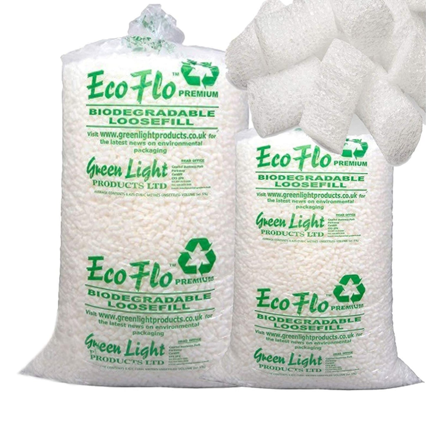 Eco Flo Biodegradable Packing Peanuts Loose Fill