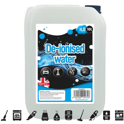 10L Deionised Distilled Water Peak Performance Extends Equipment Life