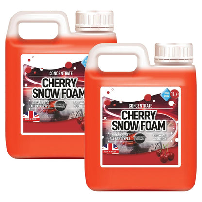 1L Super Thick Concentrated Cherry Snow Foam Extremely Powerful Pre Wash Solution