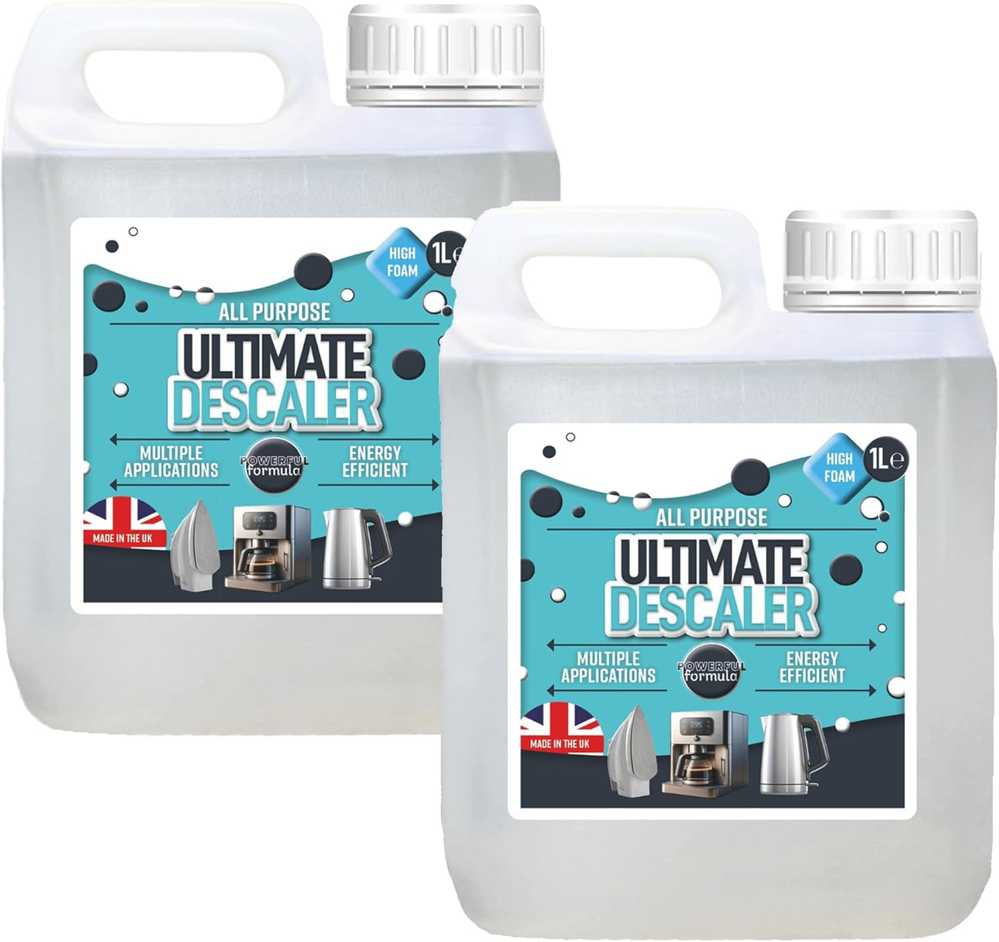 1 Litre Fast Acting Multi Purpose Liquid Descaler Powerful Limescale Remover