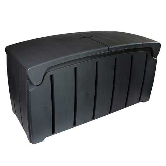 322 Litre Extra Large Outdoor Garden Weather Proof Storage Box With Butterfly Lid