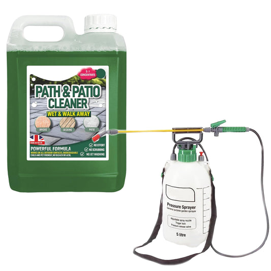 2.5 Litre Path & Patio Cleaner Complete With 5L Pressure Sprayer