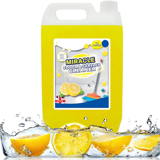 2.5 Litre All Purpose Concentrated Lemon Floor Cleaner Great On All Surfaces