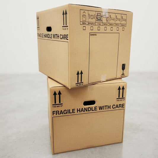 20-Pack 115L Extra-Large Moving Boxes (53x53x41cm) - Heavy-Duty Storage Cartons with Room Checklist (Copy) (Copy)