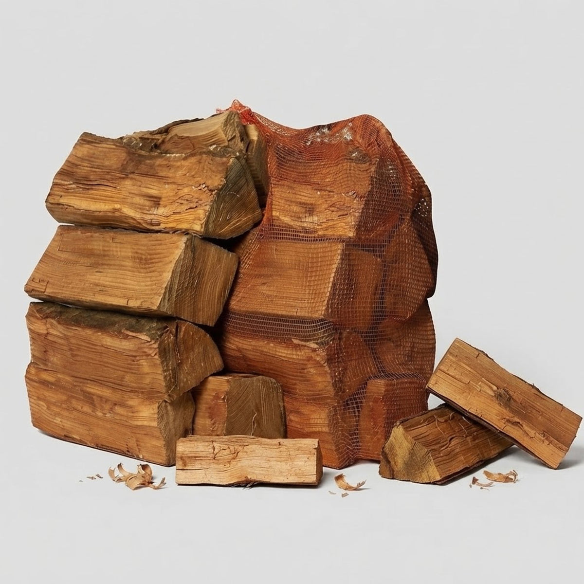 Premium Kiln Dried Hardwood Firewood Logs 22L Net Long Burning