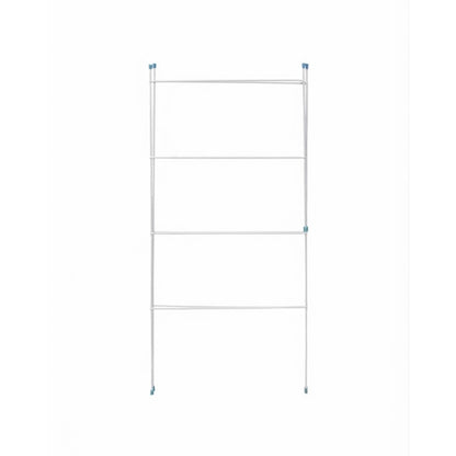 Foldable 2 Section Clothes Airer 4m Drying Capacity Lightweight Laundry Rack