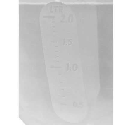 BPA Free 2L Clear Plastic Multipurpose Mixing Bowl Freezer & Microwave Safe
