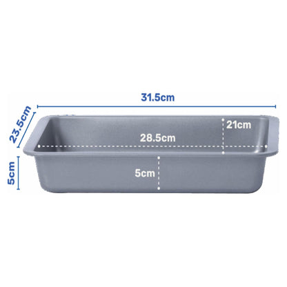 31cm Deep Cooking, Roasting & Baking Non-Stick Dishwasher Safe Oven Tray