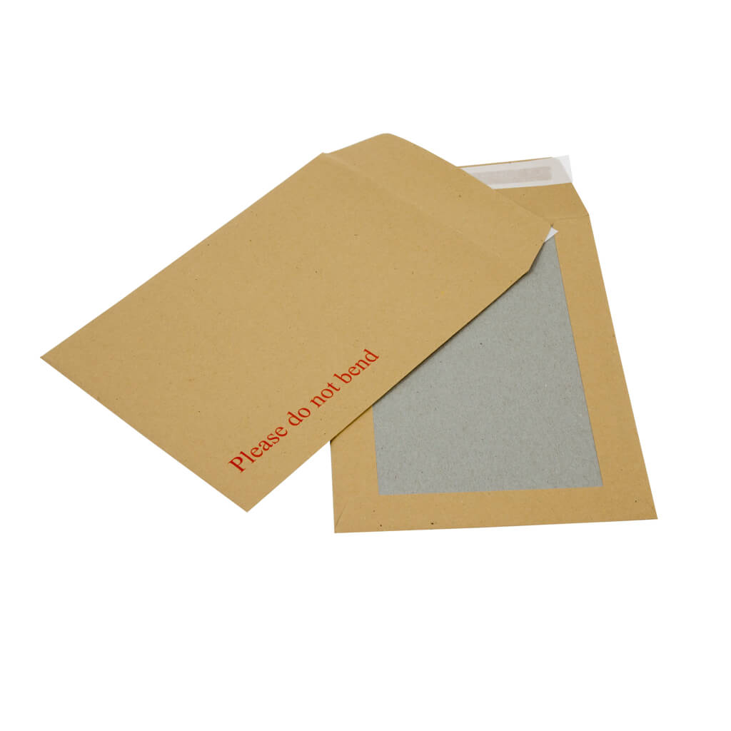 Strong Manilla Brown Board Backed Envelopes C4 C5