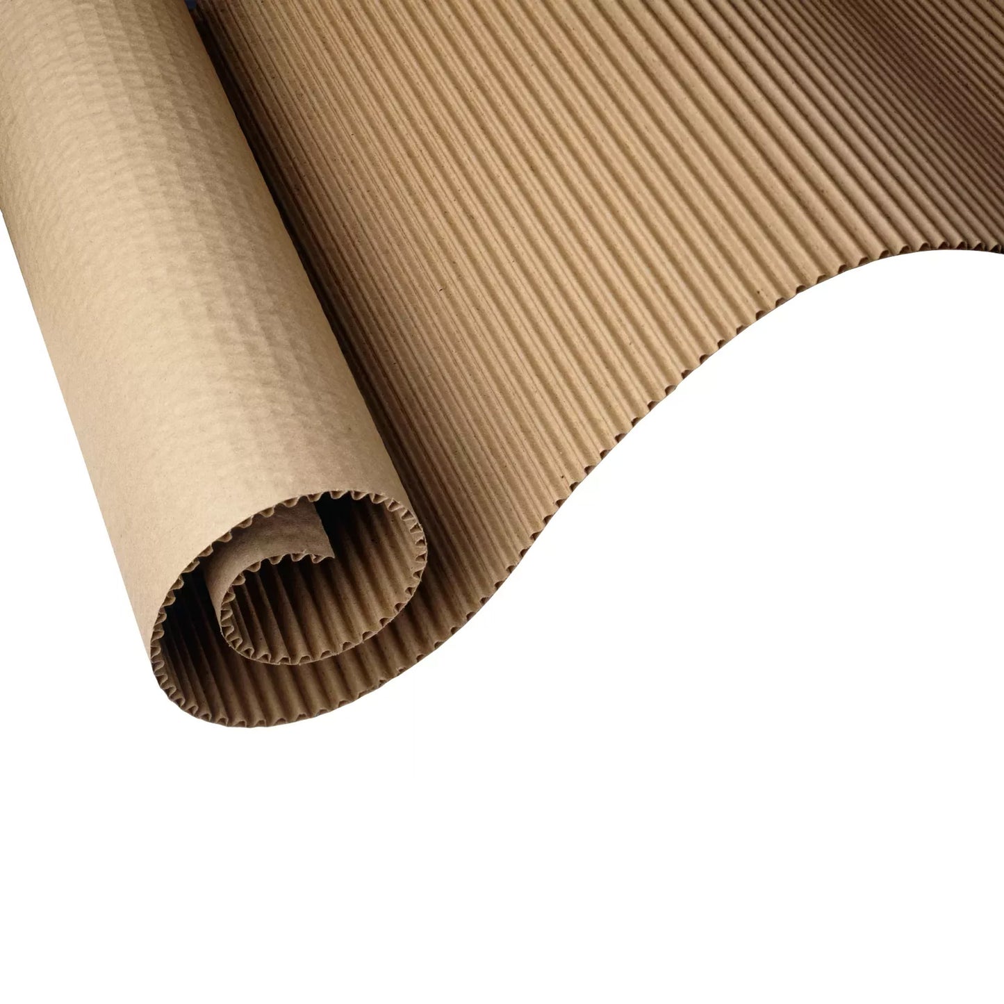 Strong Corrugated Cardboard Wrapping Paper Packing Rolls