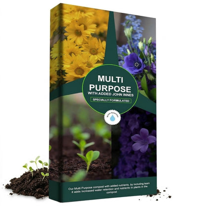 40 Litre Multipurpose Compost With Added Nutrients Ideal For Indoor & Outdoor Plants