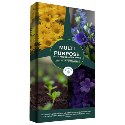 40 Litre Multipurpose Compost With Added Nutrients Ideal For Indoor & Outdoor Plants