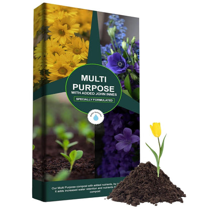 40 Litre Multipurpose Compost With Added Nutrients Ideal For Indoor & Outdoor Plants